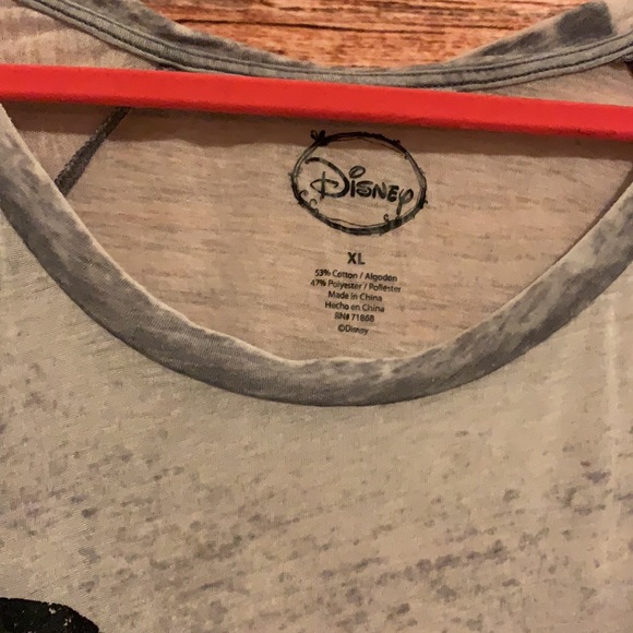Disney Mickey Burnout Ragland Tee - Picture 2 of 4